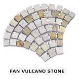 Fan Vulcano Stone