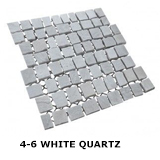 4-6 White Quartz