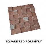 Square Red Porphyry