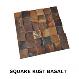 Square Rust Basalt